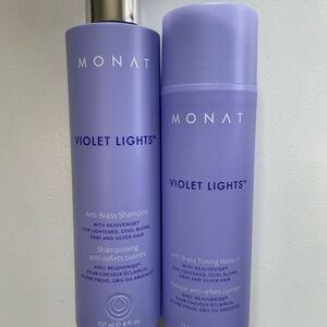 Monat Violet Lights Anti-Brass Shampoo and Toning Masque